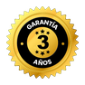 3 años garantía