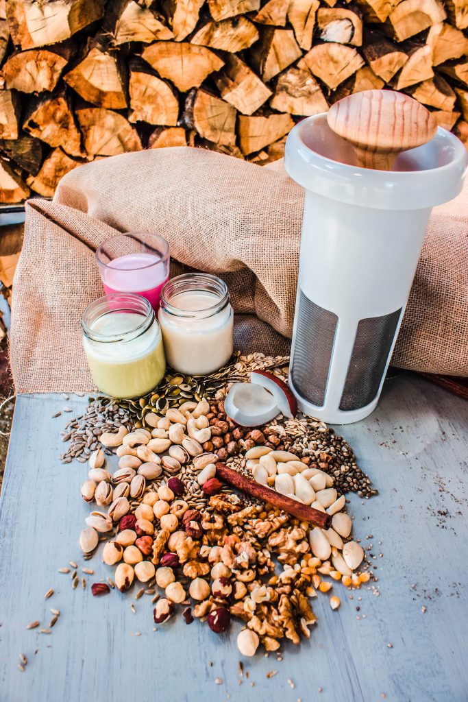 Vegan Milker chufamix semillas y leches vegetales sin lactosa